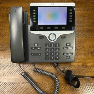 Cisco 8851 Five Line IP Phone 5-inch Color Display Screen - Model CP 8851 Tested